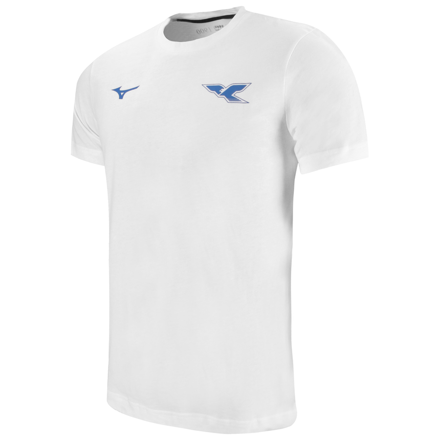 Mizuno 125th Anniversary S.S. Lazio Cotton Tee Junior White